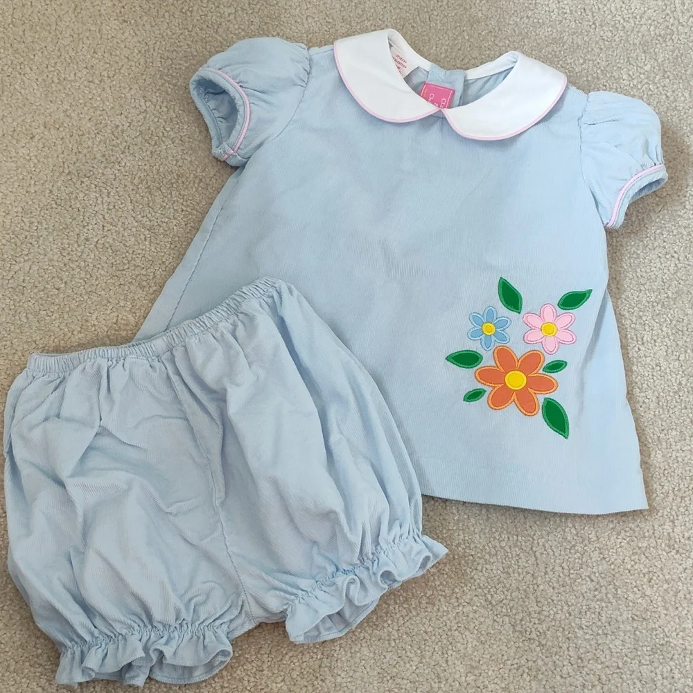 Clear And Charlie 24m Set BlueCorduroy
